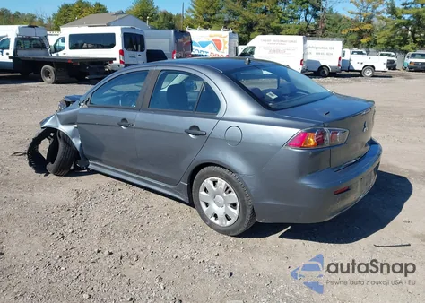 2010 Mitsubishi Lancer De from USA, damaged, VIN JA32U1FU3AU008941